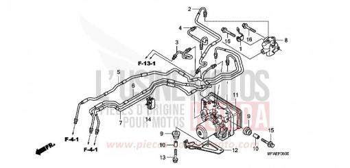 MODULATORE ABS CBF1000AA di 2010